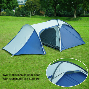 Tenda da Campeggio Familiare Ultraleggera GSD con Vestibolo Esteso, Portatile, Impermeabile, per 4-6 Persone, Grande Tenda di Lusso per Feste e Famiglie - Product Image 6