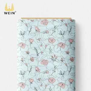 C180 Baumwoll-Popeline mit Drucken in Sanftem Hellblau mit Feinen Blumen, Weich und Luftig für Elegante Damenkleider - Product Image 3