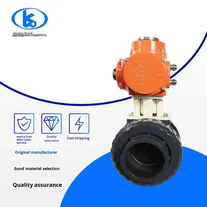 जल खाद्य चिकित्सा Q961F-10S लिए विस्फोट-प्रूफ इलेक्ट्रिक अपc/प्लास्टिक बॉल वाल्व त्वरित-फिट कनेक्शन - Product Image 4