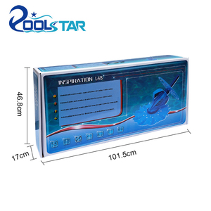 Nettoyeur robotique de <span class=keywords><strong>piscine</strong></span> hors-sol avec aspiration automatique, outil de nettoyage mural et de sol, aspirateur avec tuyau de 8 m - Product Image 4