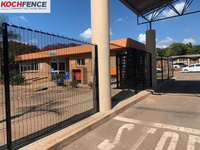 Fabricante Anti-Climb 358 Fence Clear View Alambre de acero de malla densa para cercas de seguridad