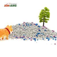 Arena para Gatos de Bentonita Triturada a Base de Sodio, Ecológica, de Roca Volcánica, OEM al por Mayor, Arena Premium Desodorizante para Gatos