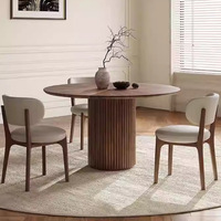 Table à manger minimaliste moderne en bois pour la maison, le bureau, les hôtels, les restaurants et les écoles