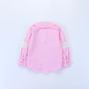 เสื้อเชิ้ตฮาวายแบบเรียบสำหรับเด็กผู้หญิงจากซัพพลายเออร์จีน - Product Image 2