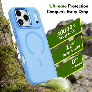 เคสโทรศัพท์แม่เหล็กแบบด้านคุณภาพสูงสำหรับ iPhone 18 17 Pro Max พร้อมปุ่ม AI รองรับการชาร์จไร้สาย ป้องกันการกระแทก - Product Image 4
