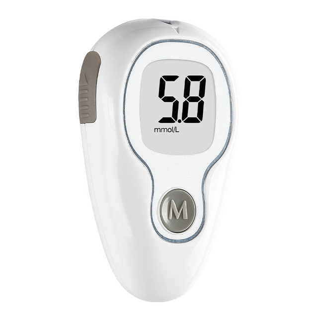 Portable Mini Home OEM High Definition LCD Display Home Hospital Fast Testing Time Responsive Glucose Meter
