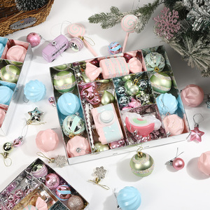 DAMAI Macaron Candy Christmas Tree Decoration Irregular Ball Ornaments Christmas Tree Ball Ornament Set Christmas Balls Sets - Product Image 2