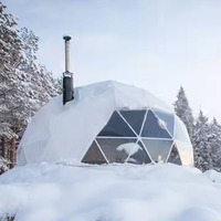 Nueva Llegada: Domo Geodésico para Campamentos en Resorts al Aire Libre y Eventos Comerciales, Experiencia Panorámica