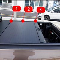 Cubierta Enrollable Eléctrica para Camioneta, Cubierta Retráctil para la Caja de la Camioneta, Compatible con Nissan Navara Np300 2021