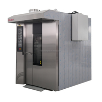 Betaalbare oven met 32 bakplaten (400x600), PID-computerbesturing en roterende luchtcirculatie, geschikt voor het bakken van koekjes. 	 B2B Bakkerijen, Banketbakkerijen, Supermarkten
