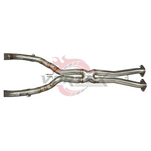 ท่อไอเสียสแตนเลส Vortex Valvetronic สำหรับ Chevrolet Corvette C7 Performance Muffler X Pipe Center Quad Tips - Product Image 6