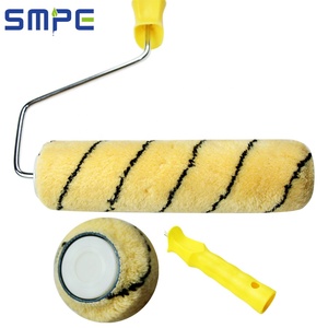 Nuovo arrivo rullo di vernice strumento manuale per pittura in stile americano materiale acrilico pennello a rullo per pittura in stile gabbia con pisolino da 12MM - Product Image 6