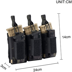 M4 m14 m16 k k k r लोचदार एकल डबल मैग पाउच के लिए सामरिक मोडल पत्रिका पाउच - Product Image 5