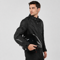 Veste de moto d'été Duhan pour homme, veste textile de protection d'été pour homme, veste de moto pour motard