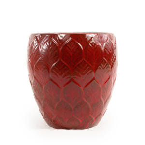 Maceta de Cerámica con Autorriego - Esmalte Transpirable para Plantas Suculentas de Interior y Exterior - Product Image 1