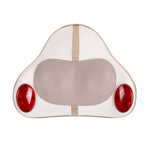 Almofada de Massagem Corporal Triangular Multifuncional Confortável com Controle de Tempo, 3 Modos de Massagem, 3 Níveis de Calor, Potência de 10W, Recarregável - Product Image 1