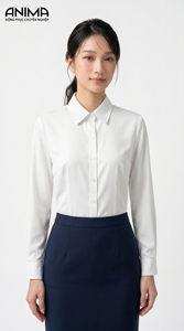Robe de cérémonie pour femme 50% bambou 50% microfibre, professionnelle, élégante, pour le bureau, la réception d'hôtel, l'hôtesse - Product Image 5