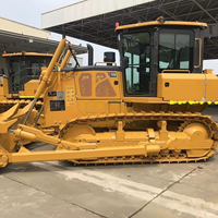 Bulldozer sur chenilles avec lame de 3,8 m, modèle D170LGP, 19,4 tonnes, pour travaux sur terrain boueux et souple