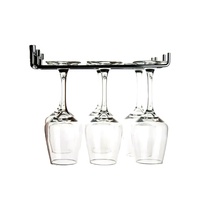 Support mural métallique personnalisé pour bar, organisateur de verres, étagère de rangement pour gobelets, porte-verres suspendu