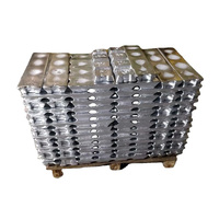 Lingote de zinc Fabricante Lingote de zinc Lingote de aleación de aluminio de zinc 99.995