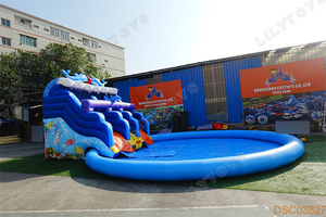 <span class=keywords><strong>Parque</strong></span> Acuático Inflable Personalizado Lilytoys <span class=keywords><strong>con</strong></span> Diseño de Mundo Marino, <span class=keywords><strong>Parque</strong></span> Acuático Inflable <span class=keywords><strong>con</strong></span> Tobogán de Agua <span class=keywords><strong>con</strong></span> Forma de Delfín para Niños - Product Image 3