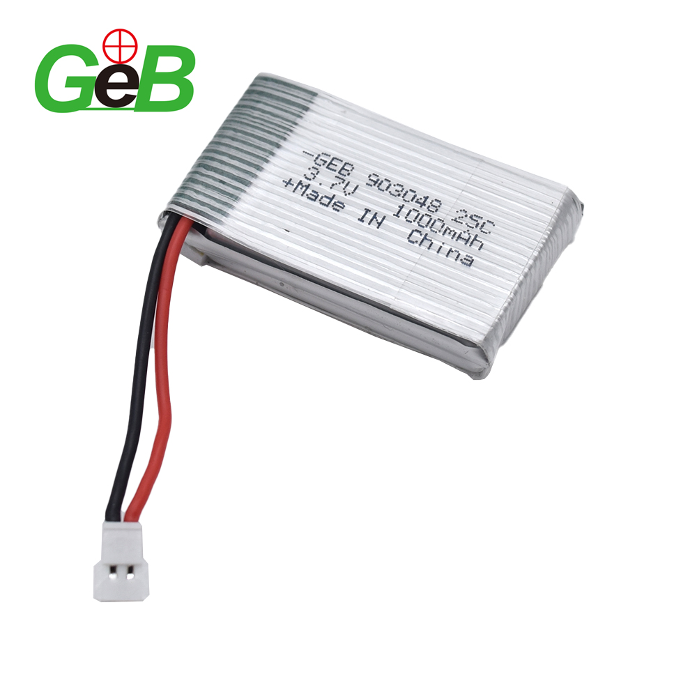 Hot Selling Power GEB 903048 1000mAh 3.7V 25C Lipo Battery Batteries 30C 45C XT60 3.7V 11.1V 14.8V 22.2V Rechargeable Battery