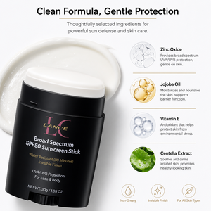 Stick <span class=keywords><strong>Solare</strong></span> Rapido ad Ampio Spettro per <span class=keywords><strong>Pelle</strong></span> Secca e Sensibile con Centella e Aloe - Product Image 2