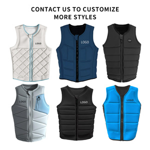 Tùy Chỉnh Wakeboard Vest Neoprene Nổi Cuộc Sống Áo Khoác Tác động Vest Trọng Lượng Nhẹ Surf Pwc Cho Máy Bay Phản Lực Thuyền Trượt Tuyết Thuyền Thể Thao Nước Dành Cho Người Lớn - Product Image 5