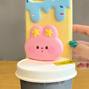 Phim Hoạt Hình Thỏ Mở Rộng Khung <span class=keywords><strong>Ice</strong></span> Cream <span class=keywords><strong>Popsicle</strong></span> Chống Sốc Bảo Vệ Điện Thoại Bìa Trường Hợp Đối Với <span class=keywords><strong>iPhone</strong></span> 11 12 13 14 15 Pro Max - Product Image 2