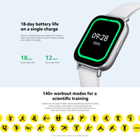 Reloj Original para Xiaomi Redmi Watch 5 Active con Pantalla LCD de 2 Pulgadas, Batería de 470mAh, Resistencia al Agua de 5ATM, Monitoreo de Frecuencia Cardíaca 24H y BT5.3