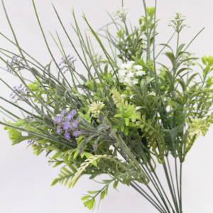 Fleurs artificielles en dentelle de Queen <span class=keywords><strong>Anne</strong></span> au toucher réel pour arrangements de mariage, cadeaux, mur floral et cadeaux pour la fête des mères en gros - Product Image 1