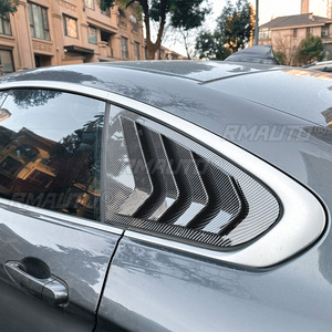 Rear <b>Window</b> Side <b>Vent</b> Shutter Louver Cover Trim Rear Quarter Panel <b>Window</b> for BMW 4 Series F36 2014-2020 Car Accessories - Product Image 3