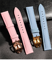 Jettda Maßgefertigte Gummimatte AP Custom/ Maßgefertigte FKM Gummi-Uhrenarmbänder Segeltuch-Rohmaterial Canvas-Muster DIY Leder-Hybrid