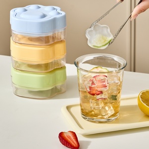 Moldes Flexibles para Helados de Grado Alimenticio con Diseño de Dibujos Animados, Compatibles con OEM, Ecológicos, Sostenibles, Seguros, Reutilizables, Herramienta para Hacer Helados para Niños - Product Image 1
