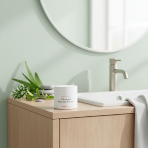 ครีมบำรุงผิวหน้า VANT 36.5 Advanced Moisture Cream 100 มล. - ผลิตในเกาหลี สมุนไพรออร์แกนิก สำหรับผิวแพ้ง่าย ช่วยเติมความชุ่มชื้น ฟื้นฟูผิว ความงามแบบเกาหลี - Product Image 3