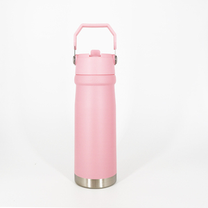 100% Frasco de agua a prueba de fugas Botella de agua aislada de acero inoxidable Mantener caliente y fría 24 horas - Product Image 1