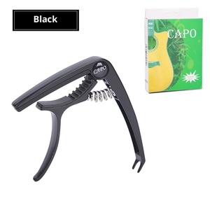 吉他金属锌合金镀金变音夹拉弦器民谣古典扩音器配件 - Product Image 6