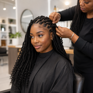 Extensions <span class=keywords><strong>de</strong></span> dreadlocks Sisterlocs 100% <span class=keywords><strong>cheveux</strong></span> humains, boucles aux extrémités, couleur noire naturelle 1B, texture douce, dreadlocks faites à la main - Product Image 5