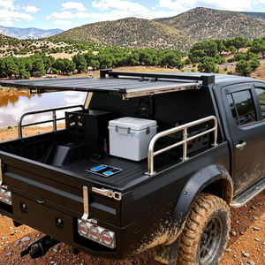 Auvent en aluminium durable et adaptable, imperméable, avec revêtement en poudre, avec boîte à outils verrouillable <span class=keywords><strong>pour</strong></span> véhicules utilitaires - Product Image 1