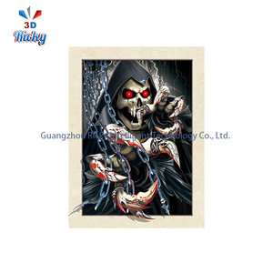 Affiche 3D personnalisée en plastique PET, artisanat en plastique, affiche <span class=keywords><strong>lenticulaire</strong></span> 5D, image animale 3D haute <span class=keywords><strong>définition</strong></span> pour décoration murale - Product Image 3