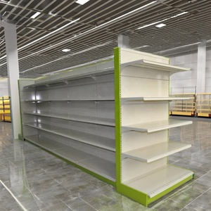 Épicerie de commodité au détail fournitures de bureau ou magasins d'alcool support de vente au détail en métal présentoir de supermarché étagère de gondole pour magasin