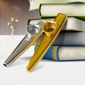 Instruments éducatifs <span class=keywords><strong>Kazoo</strong></span> en métal <span class=keywords><strong>Kazoo</strong></span> en alliage d'aluminium pour enfants - Product Image 4