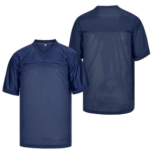 Camisetas de fútbol americano personalizadas con logo, transpirables, de manga corta y diseño cosido para adultos, en oferta. - Product Image 5
