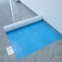 Couverture en feutre de peintre personnalisée Couverture mobile en polaire 1x50 m Rouleau de protection du sol 100 140 180 200 220 G/m² Peinture de travail pour tapis