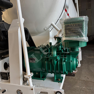 Semi-remorque LUYI 3 essieux pour charges sèches, 60 tonnes, certifiée, pour ciment et aliments en vrac, à vendre - Product Image 4