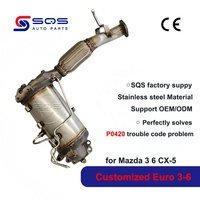 Filtre à particules diesel (FAP) SQS OEM/ODM pour Mazda 3, 6, CX-5 (2013-2019) – Catalyseur et filtre à suie DPF