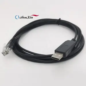 OEM Ce Ftdi Usb Rs232 Db9 Serial To Rj45 8P8C Console Optical Drive Cable