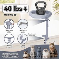 Petite niche pour chat suspendue, pour bureau, intérieur, cage pour animaux de compagnie, en plastique solide, confortable