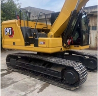 Excavatrice sur chenilles Caterpillar 320GC d'occasion 2016, 20 tonnes, avec moteur, boîte de vitesses, pompe Kawasaki et composants de roulement