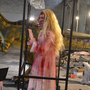 Прямая сделка блондинка зомби анимированная фигурка монстра ужасов для тематических парков и домов с привидениями - Product Image 1